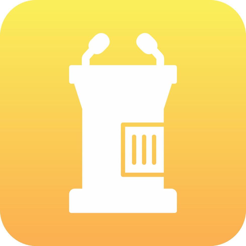 Lectern Vector Icon