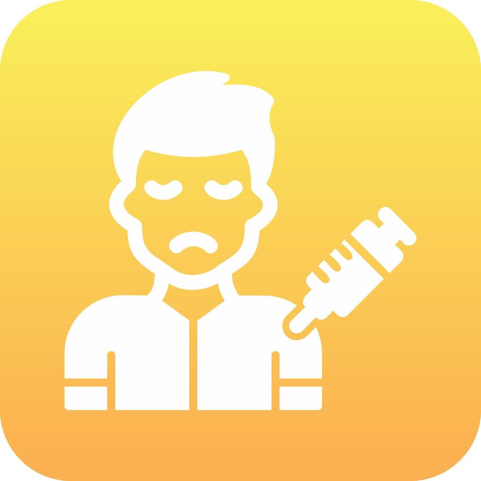 Drug Addiction Vector Icon