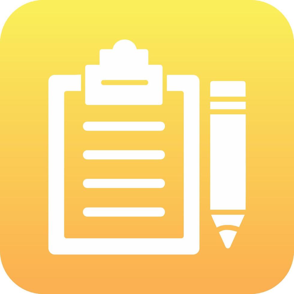 Inventory List Vector Icon