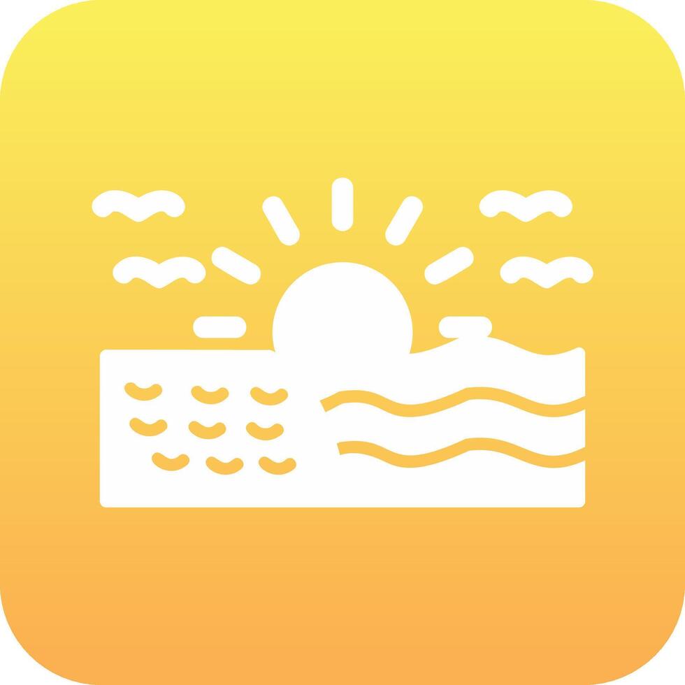 Sunrise Vector Icon