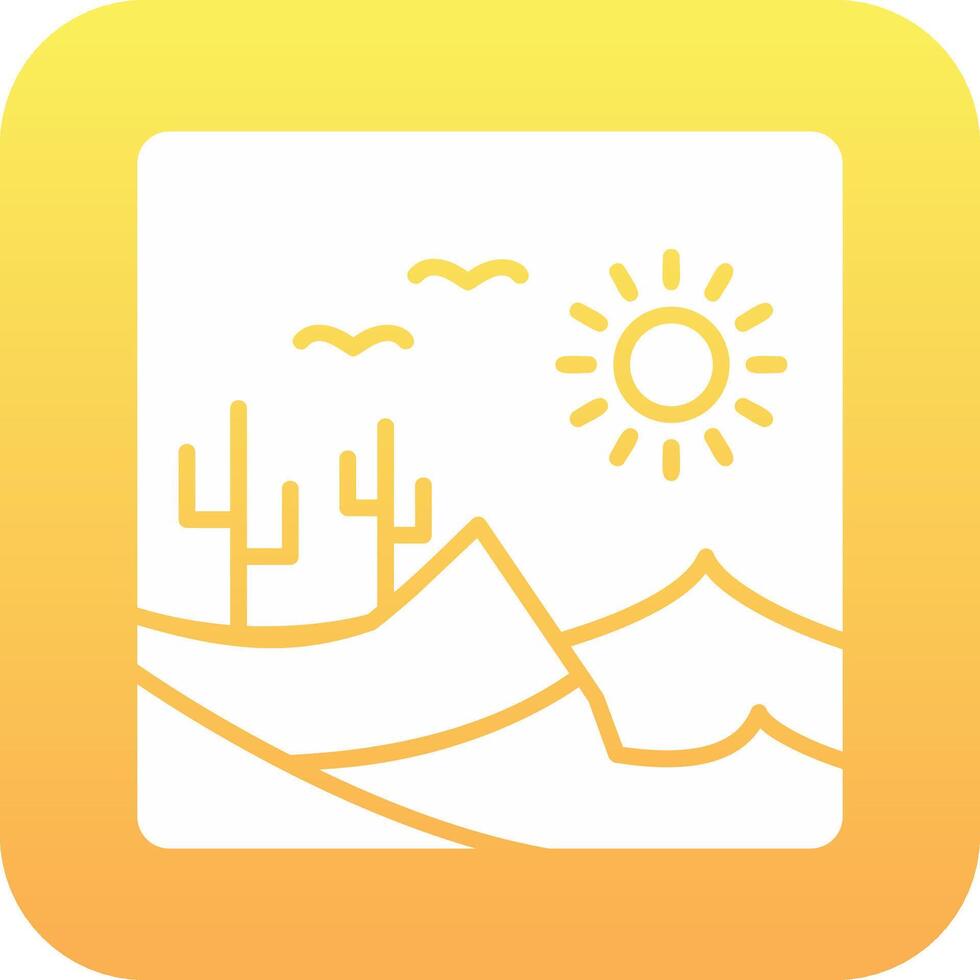 Desert Vector Icon