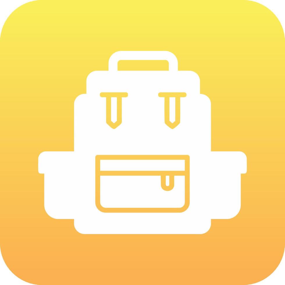 Backpack Vector Icon