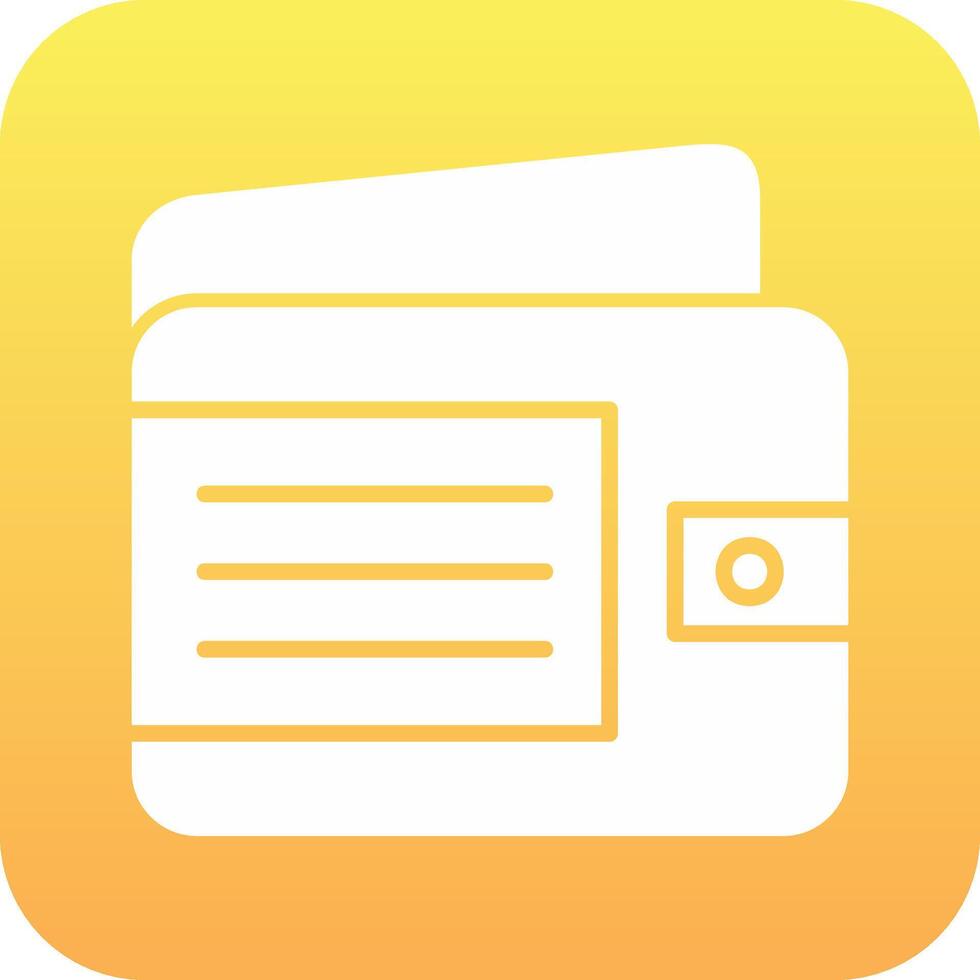 Wallet Vector Icon