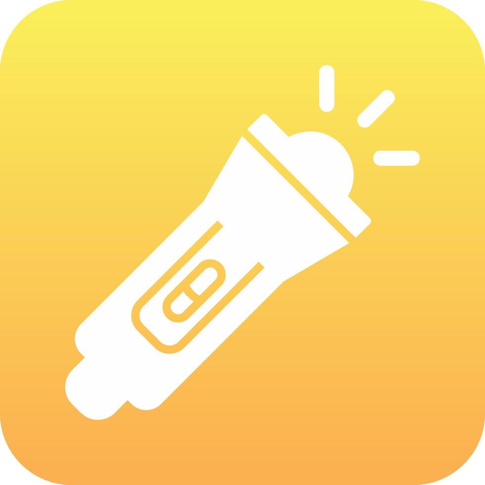 Flashlight Vector Icon