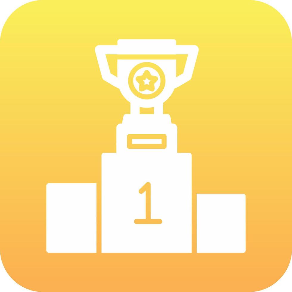 Winner Podium Vector Icon