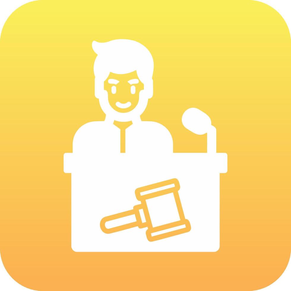 Auction Vector Icon