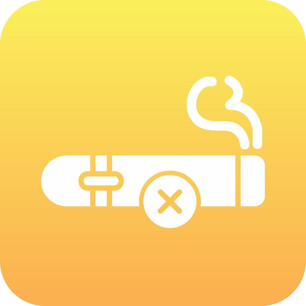 No Cigar Vector Icon