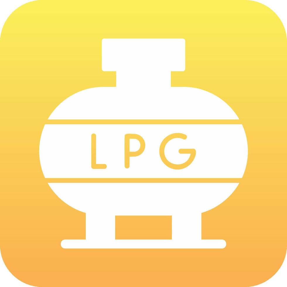 Liquefied Petroleum Gas Vector Icon