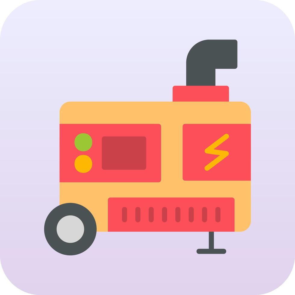Electric Generator Vector Icon