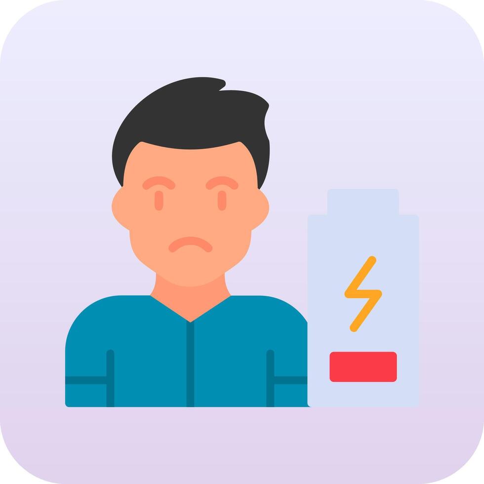 No Energy Vector Icon