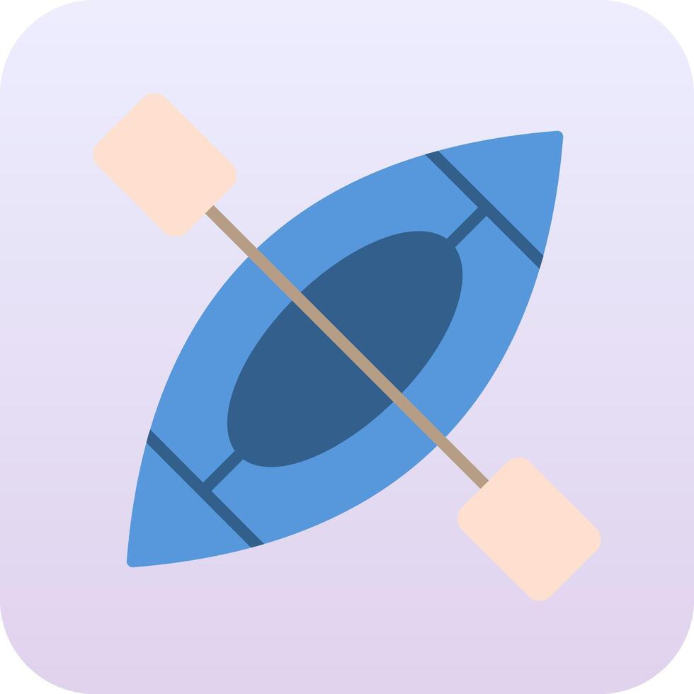 Kayak Vector Icon