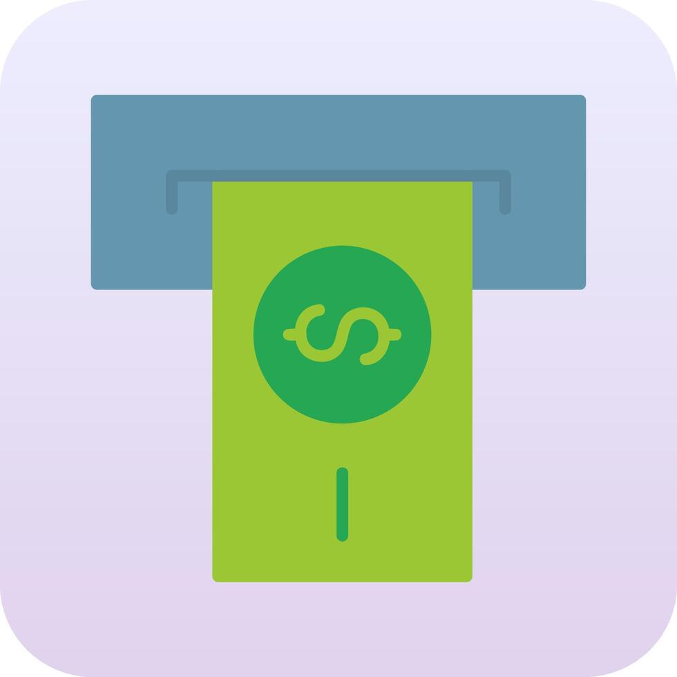 Withdraw Money Vector Icon