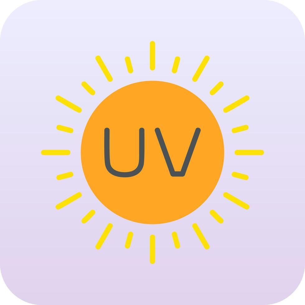 Ultravoilet Vector Icon