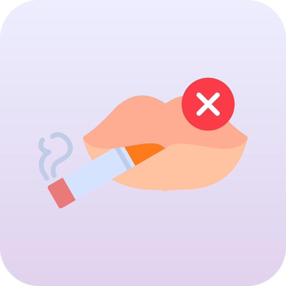 No Smoking Vector Icon