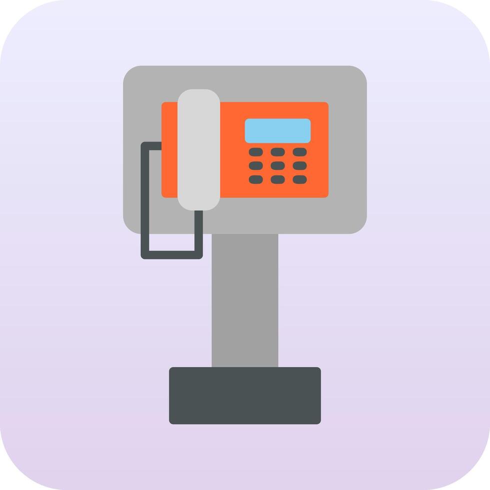 Public Phone Vector Icon