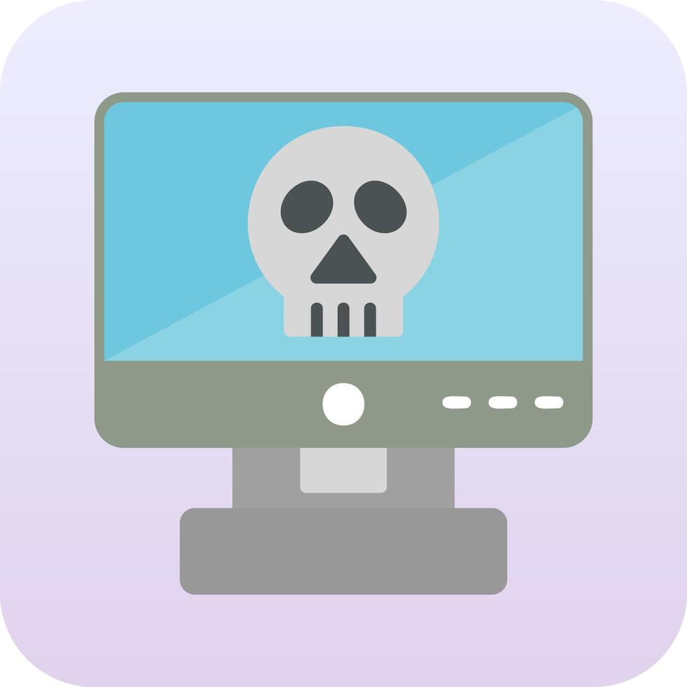 icono de vector de piratería informática