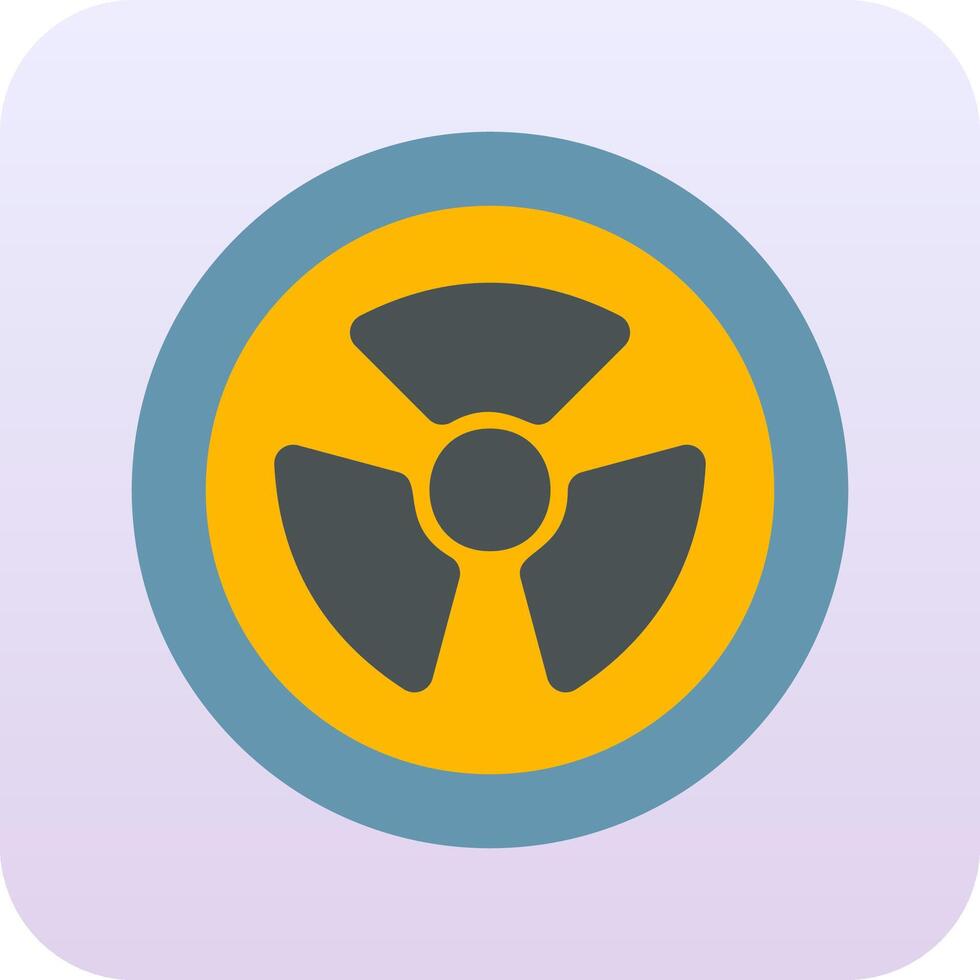 Radiation Vector Icon