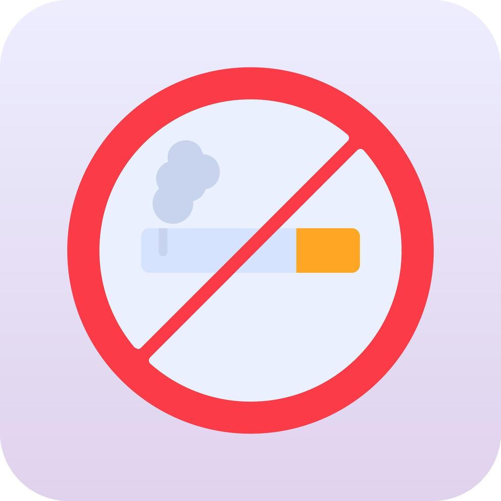 No Smoking Vector Icon