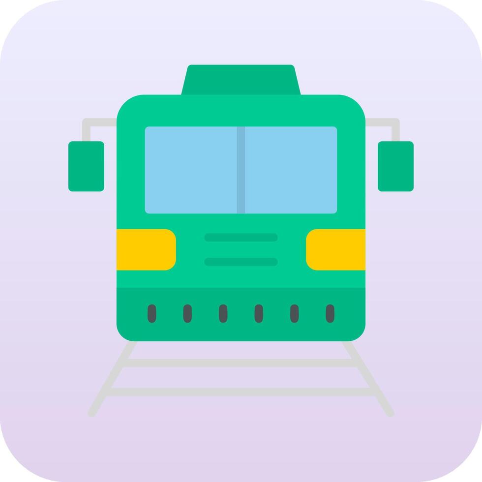 icono de vector de tren