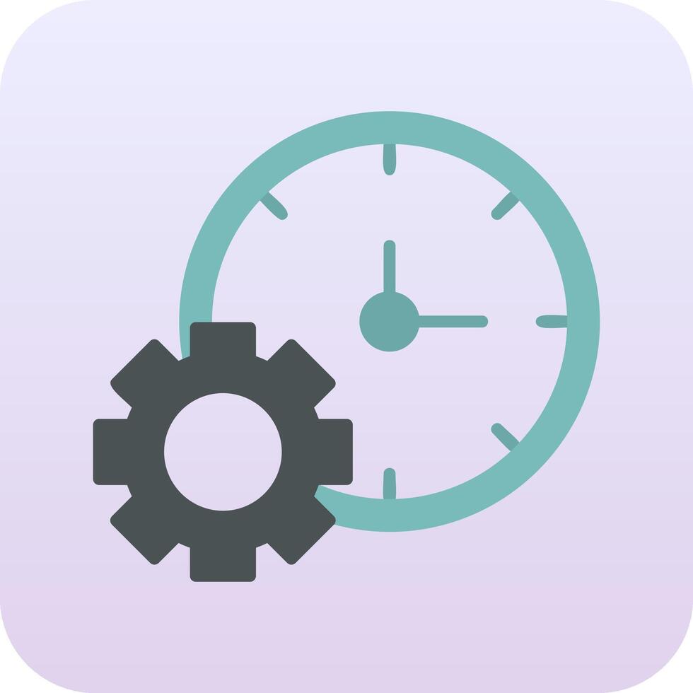 Time Manager Vector Icon