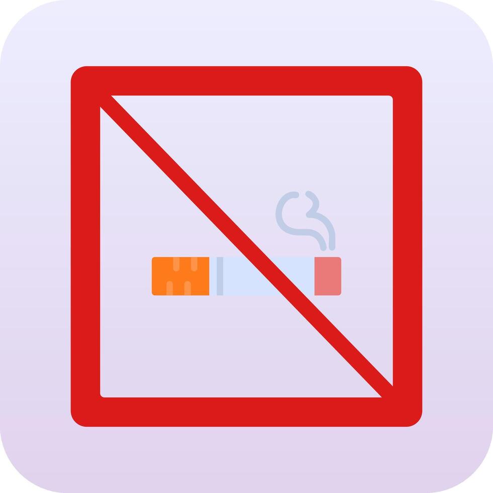 No Smoking Vector Icon
