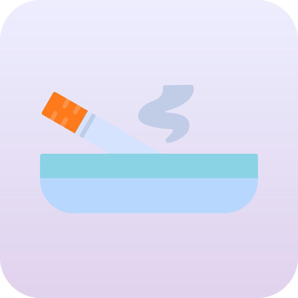Ashtray Vector Icon