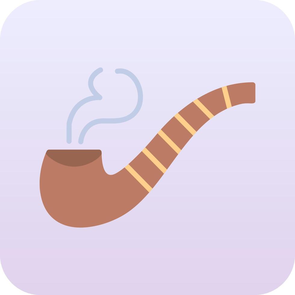 Smoking Pipe Vector Icon