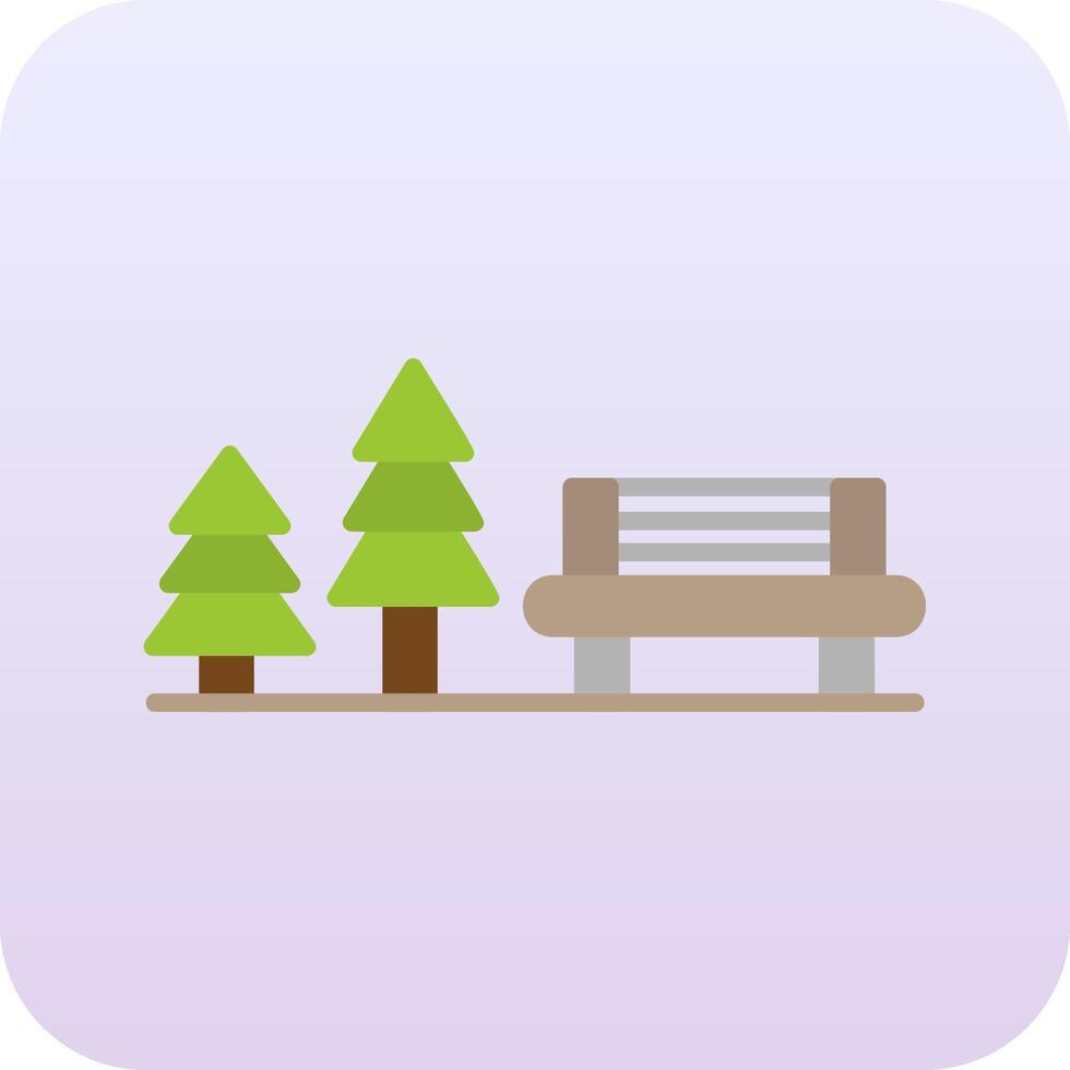 Rest Area Vector Icon