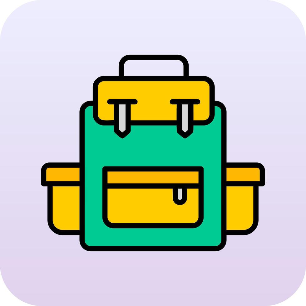 Backpack Vector Icon