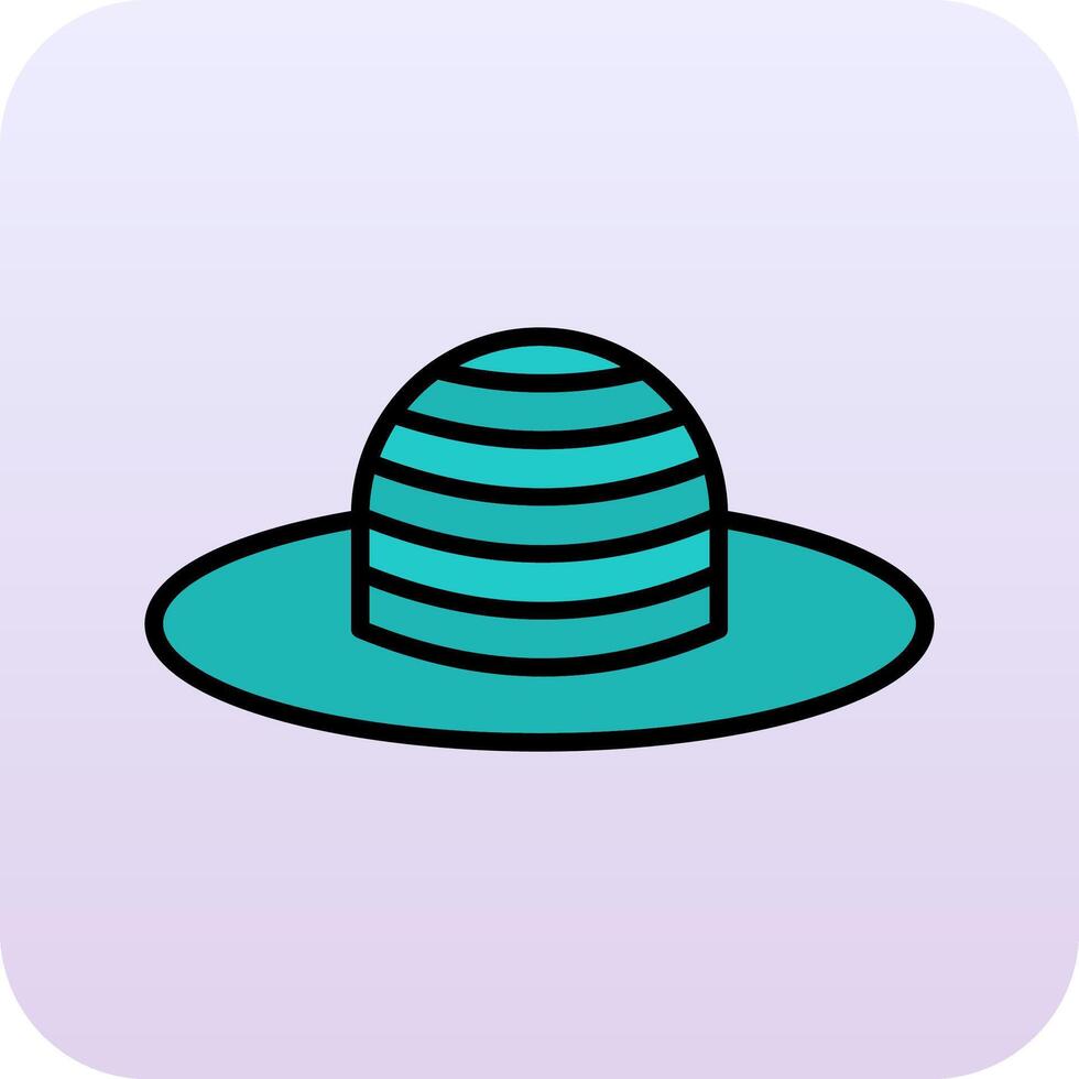 Sun Hat Vector Icon