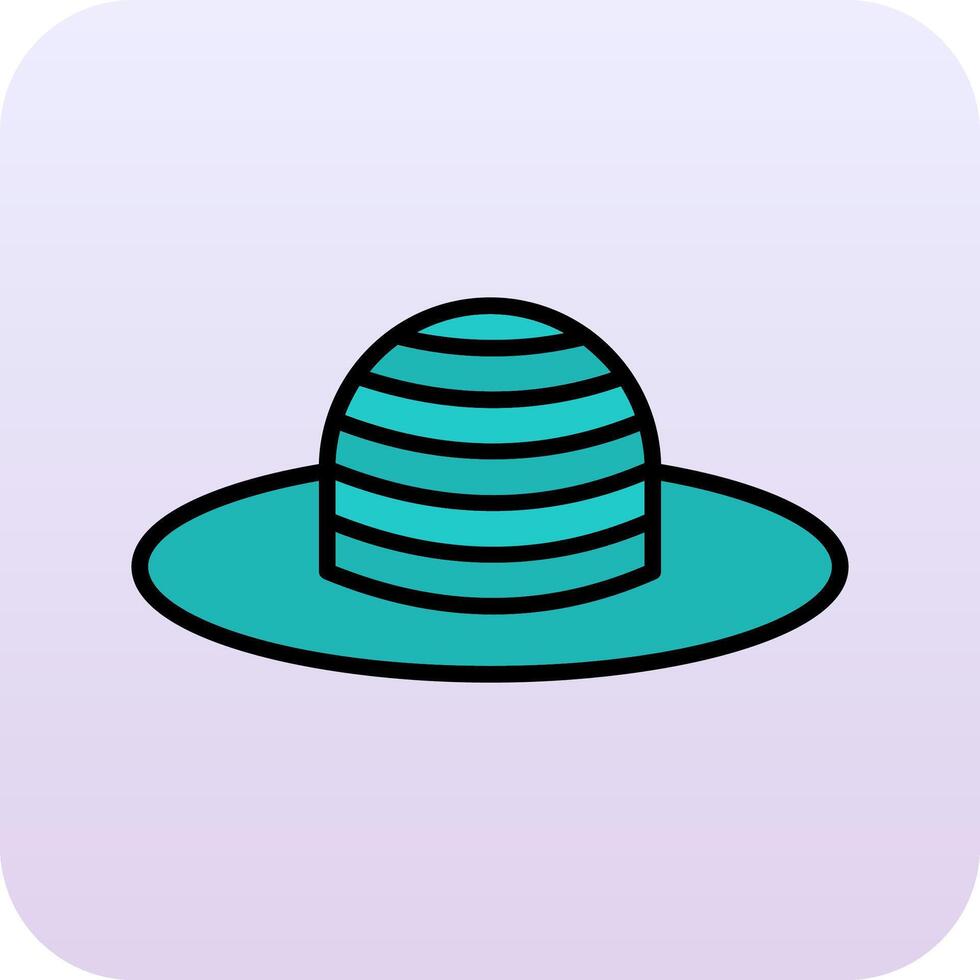 Sun Hat Vector Icon