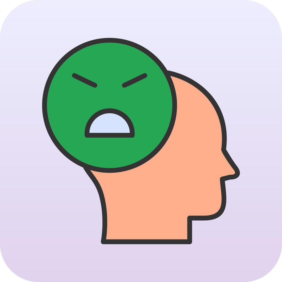 Angry Vector Icon