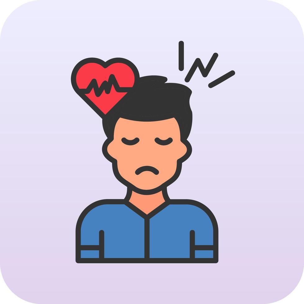 Tachycardia Vector Icon