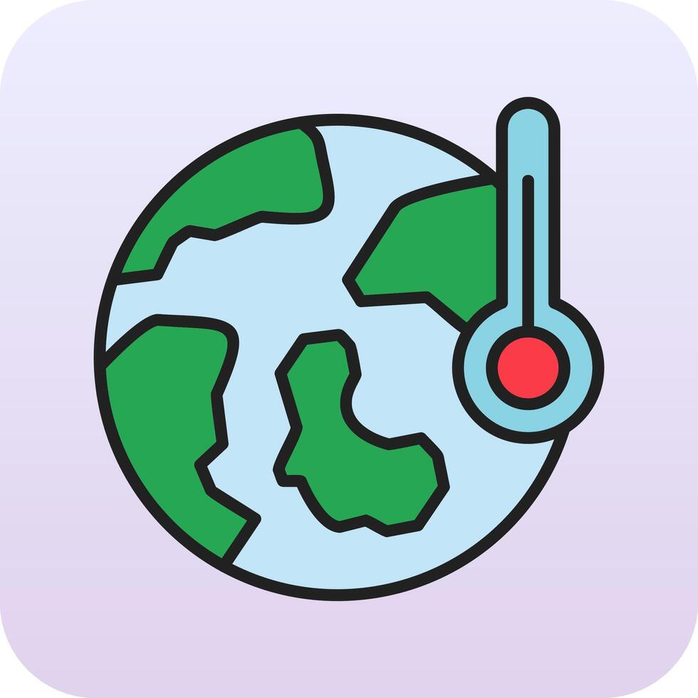 Global Warming Vector Icon