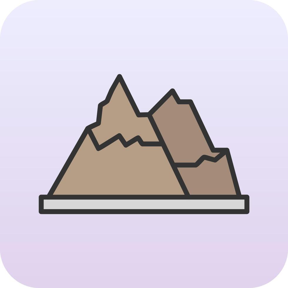 Mountain Vector Icon