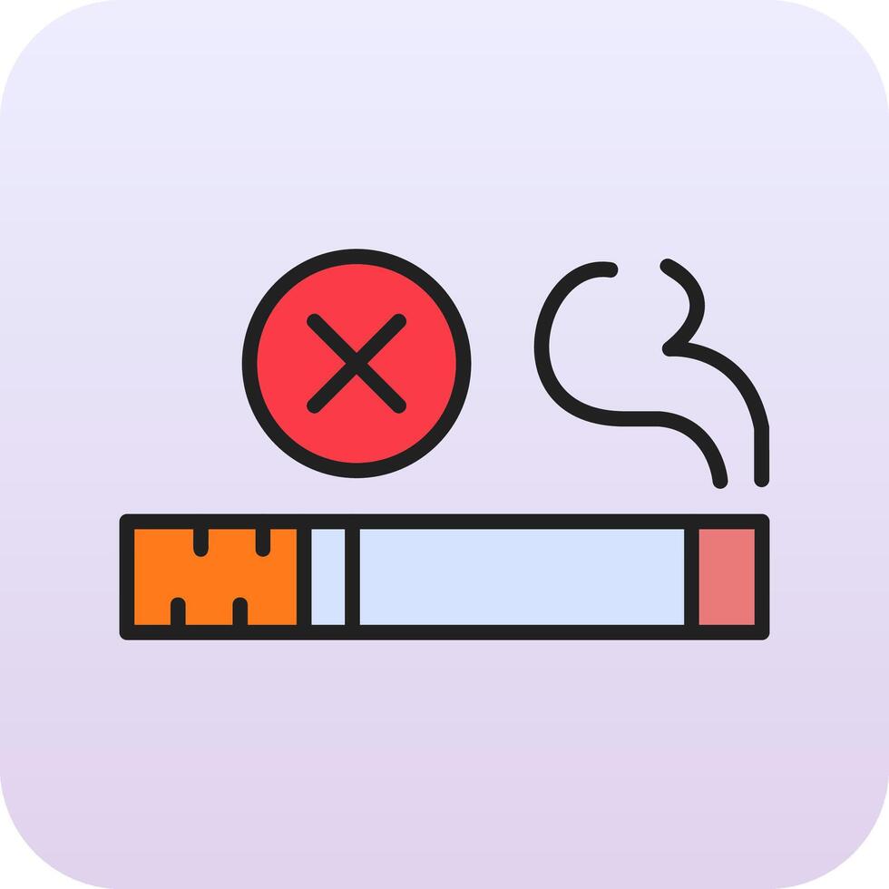 No Tobacco Day Vector Icon