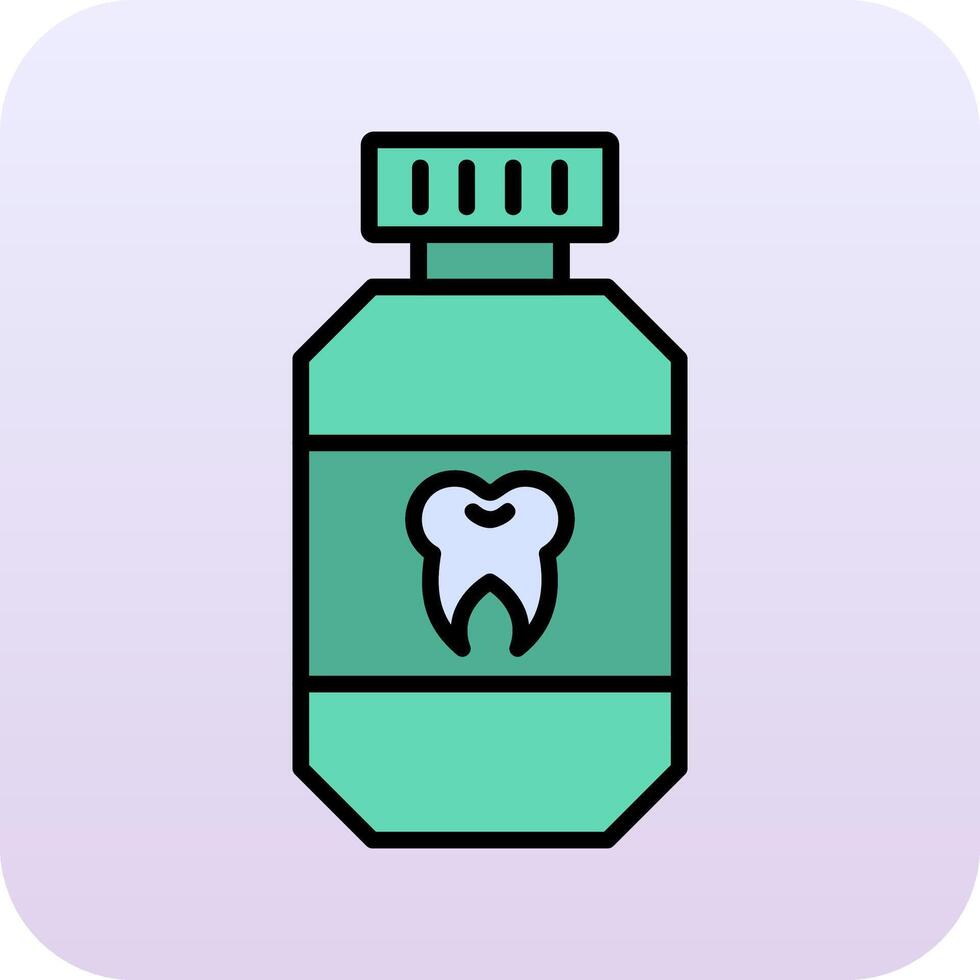 Mouthwash Vector Icon