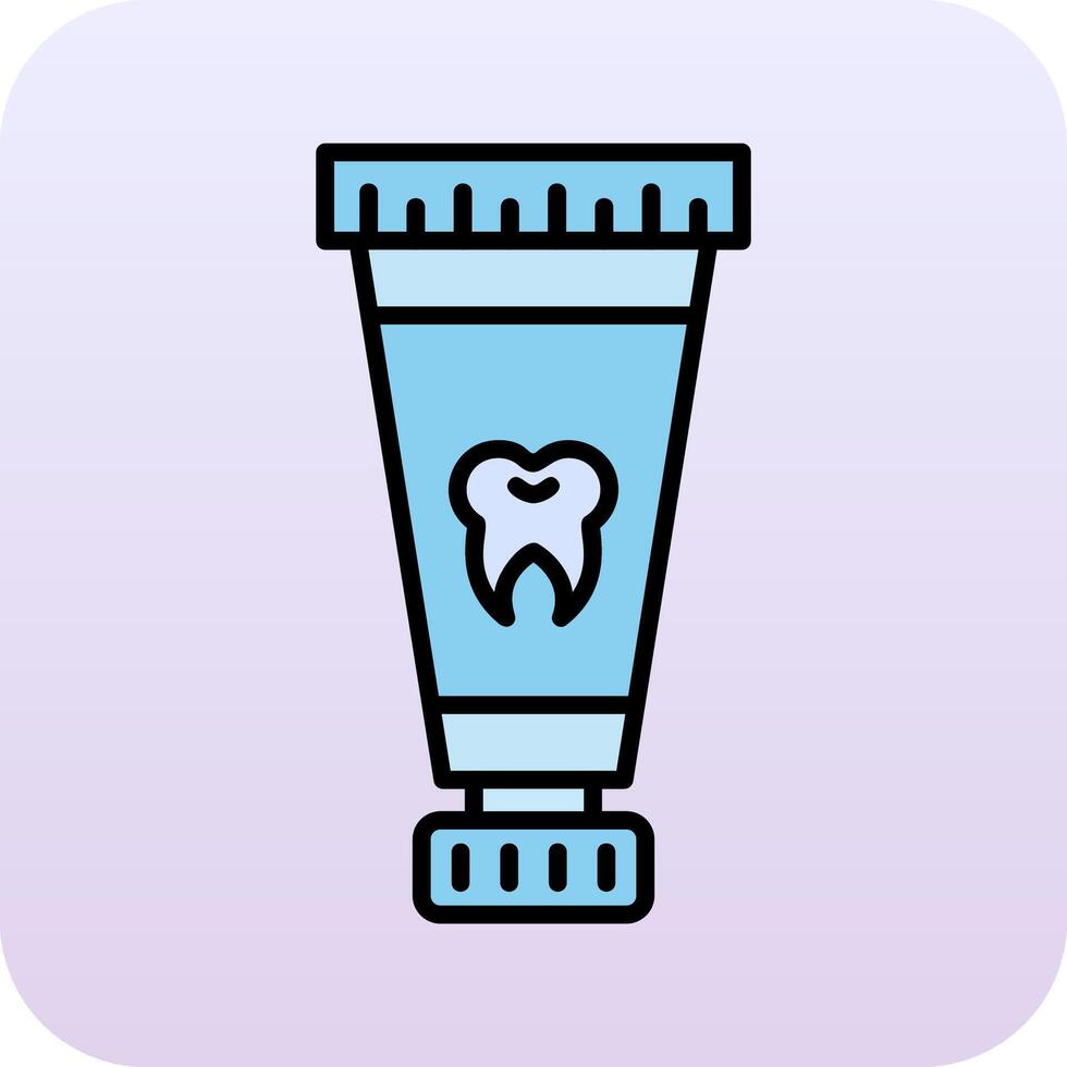 Toothpaste Vector Icon