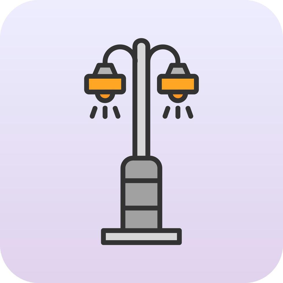 Streetlight Vector Icon