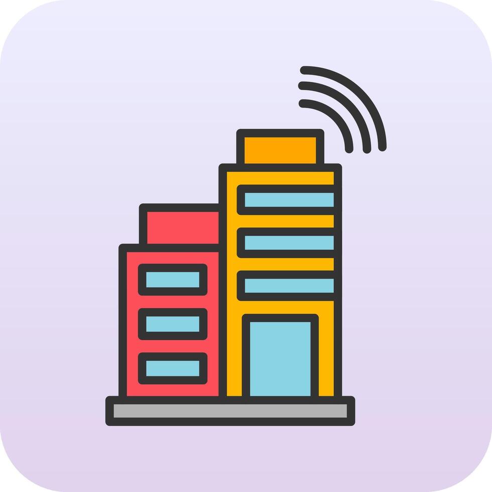 Smart City Vector Icon