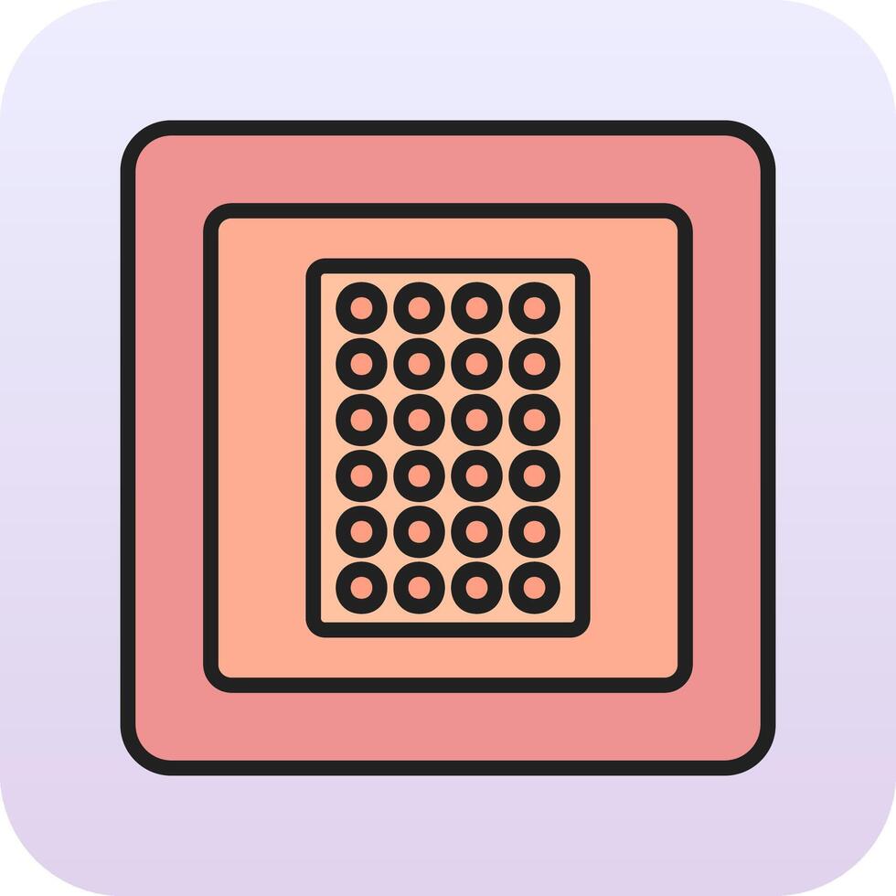 Nicotine Patch Vector Icon