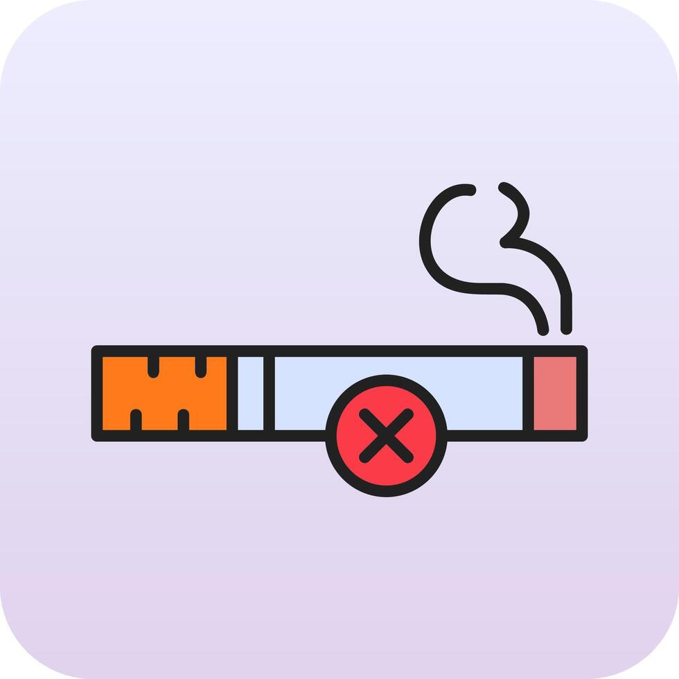 No Smoking Vector Icon