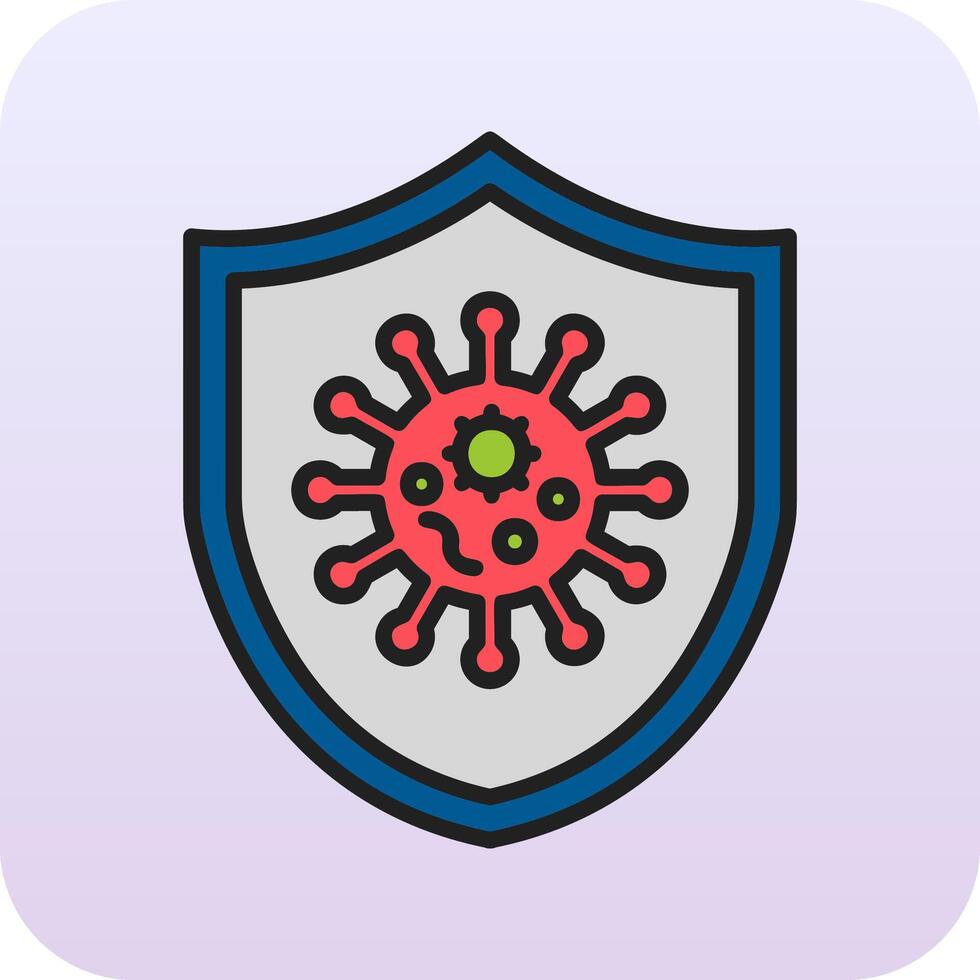 Virus Protect Vector Icon