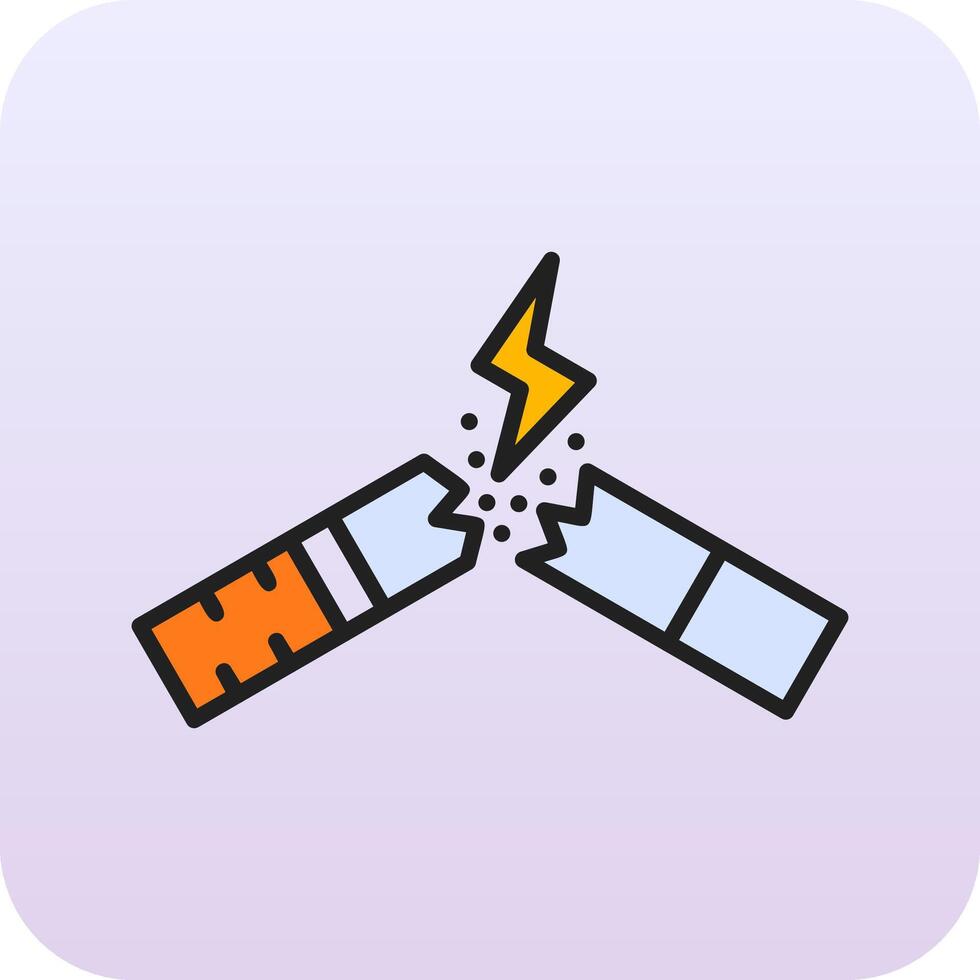 Quit Smoking Vector Icon