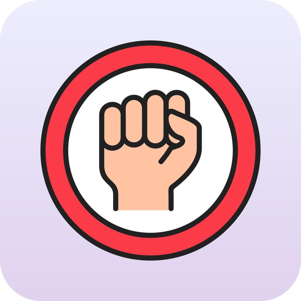 No Racism Vector Icon