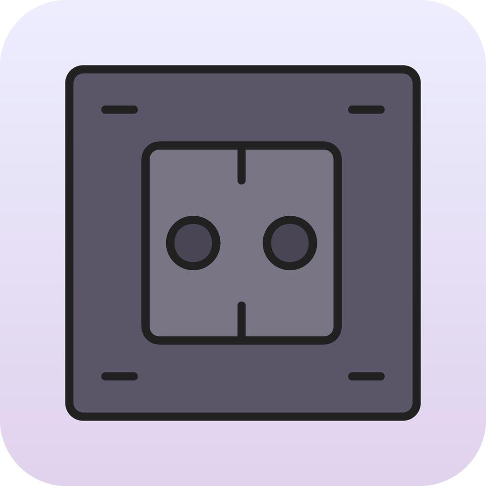 Electric Socket Vector Icon