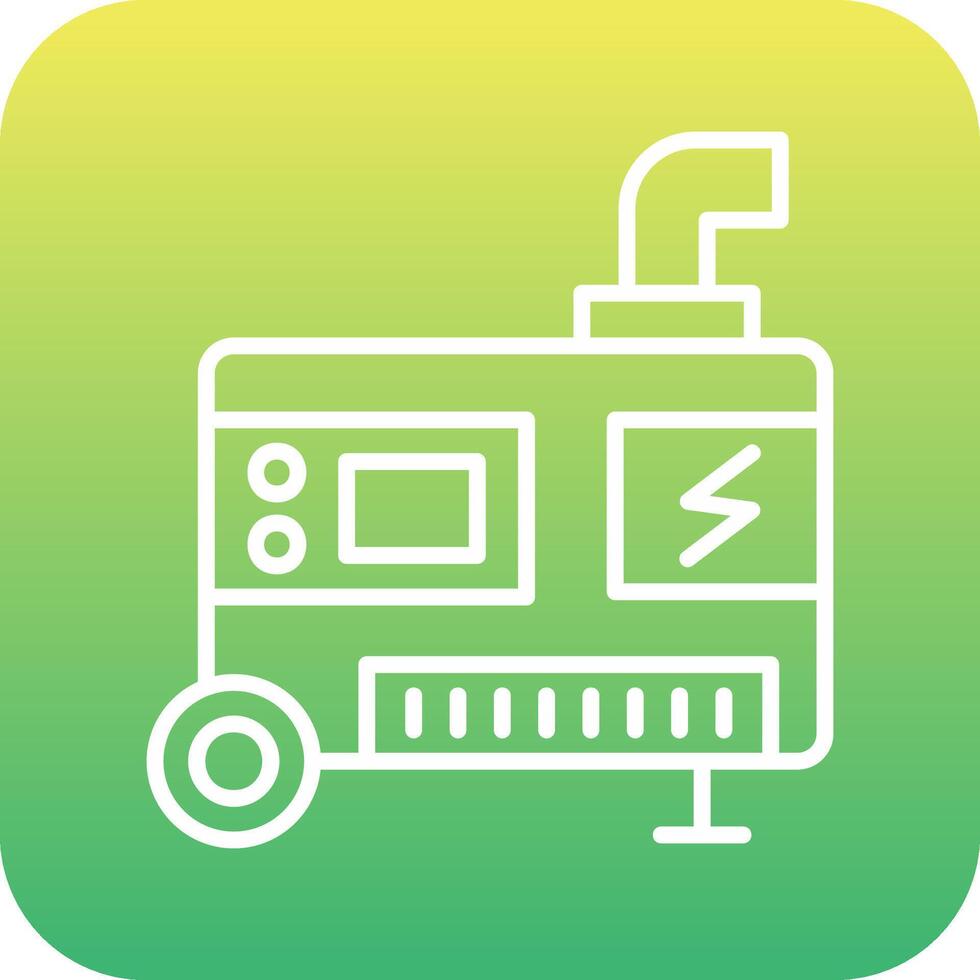 Electric Generator Vector Icon