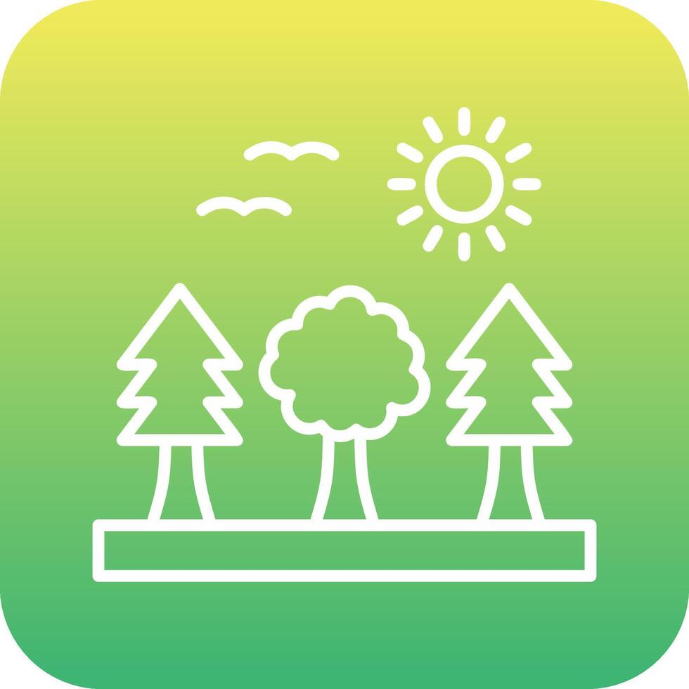 Forest Vector Icon