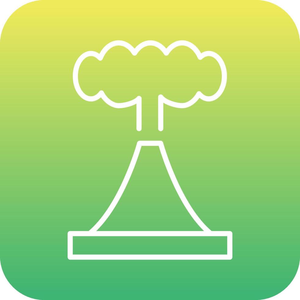 Volcano Vector Icon