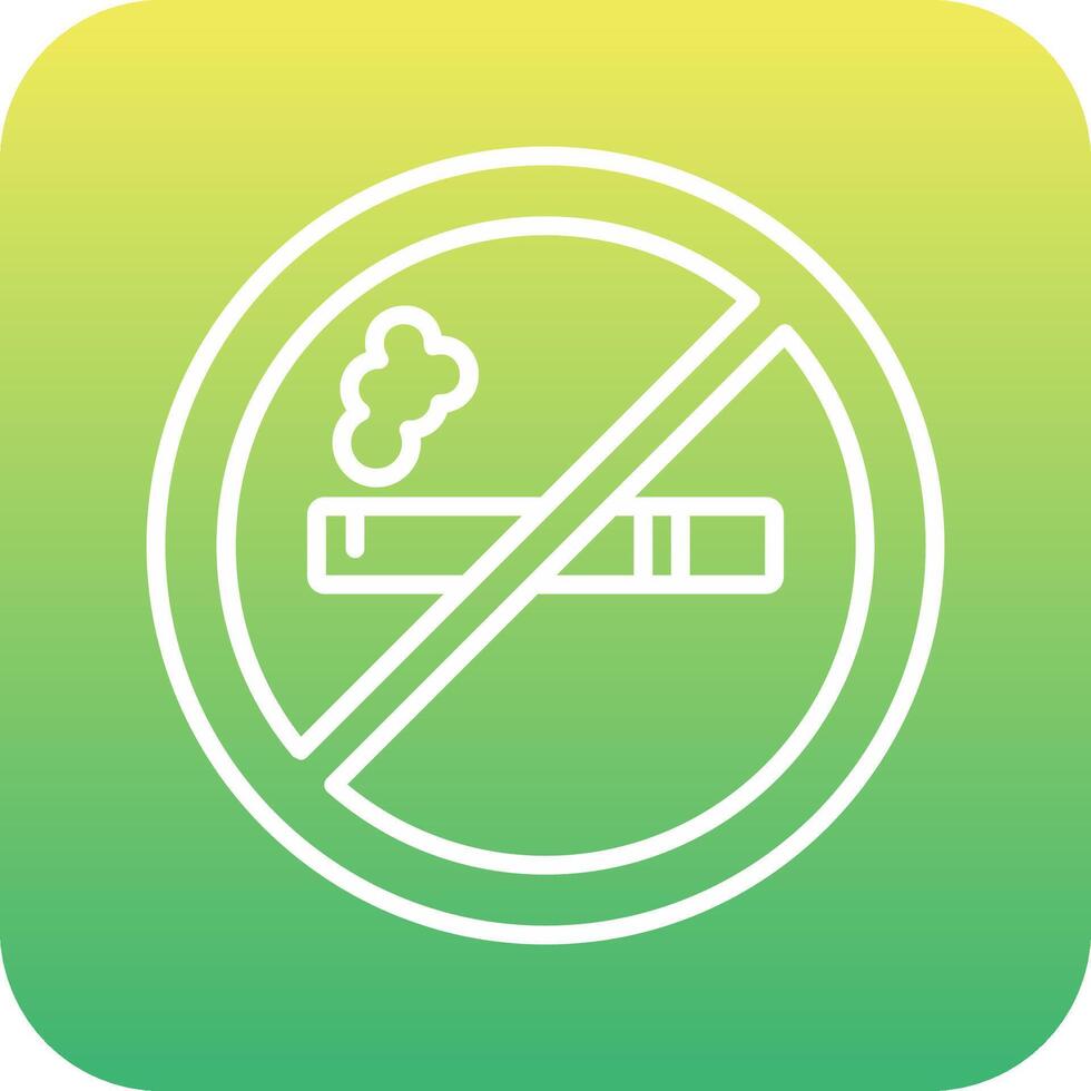 No Smoking Vector Icon